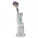 Black Leaf - OiL 8-arm Perc Vapor Bubbler - Dome, Glass Nail and Slide Bowl