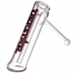 Defstar Glass - Small Hammer Bubbler Hand Pipe - Red Label