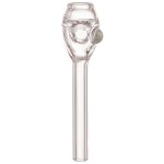 Clear Glass Hot Hit Oil Slide Bowl - 9mm