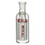 Medicali Glass - 8-Arm Tree Perc Ash Catcher - Red Label