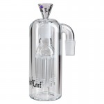 Black Leaf - 8-arm Tree Perc Precooler - Recessed Joint - 90 Degree Joint