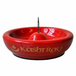 Kashtray - Ceramic Ashtray with Built-in Pipe Poker - Choice of 5 colors