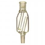 Clear Glass Ash Catcher with Built-In Diffuser Downstem