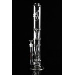 Weed Star - Flowstone Heart Perc Glass Straight Tube